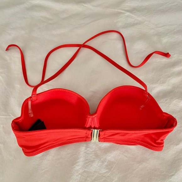 H&M Ruched Strapless Bikini Top - Picture 2 of 4